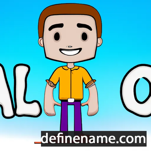 cartoon of the name Alejo