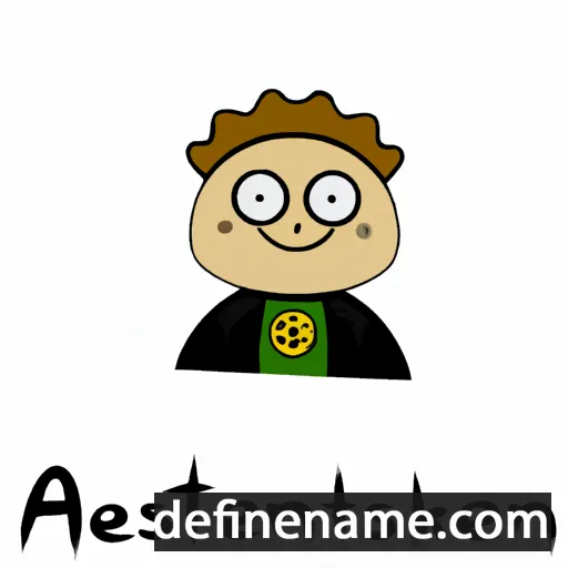 cartoon of the name Aleksanteri