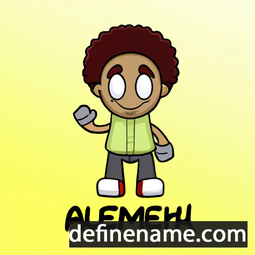 Alemayehu cartoon