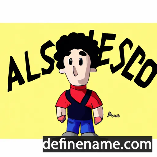 Alessandro cartoon