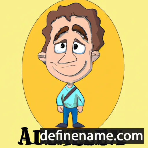 cartoon of the name Alexander