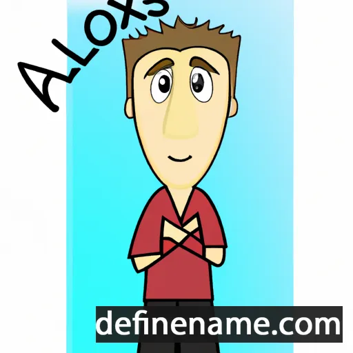 Alexios cartoon