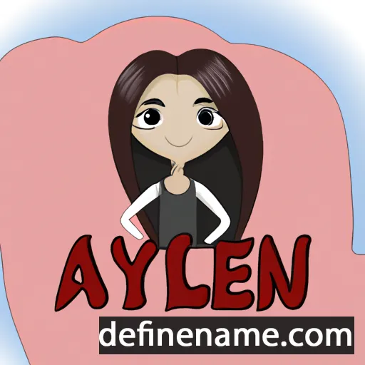 Aleyna cartoon