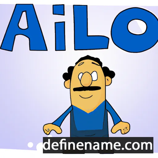 Alfio cartoon