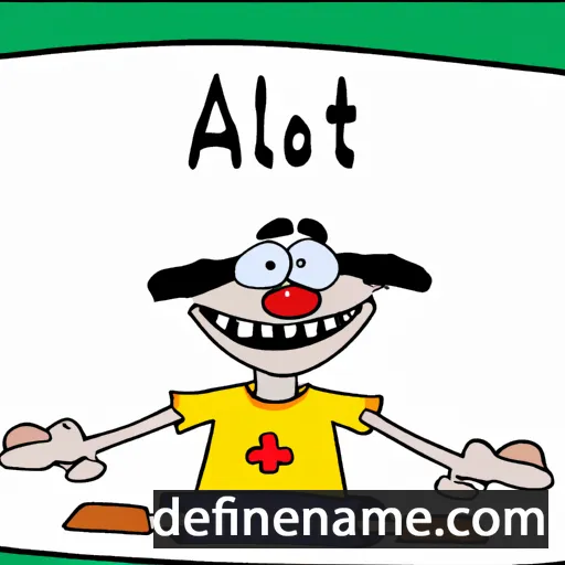 Algot cartoon