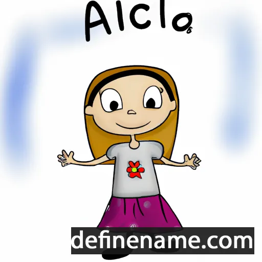 Alicja cartoon