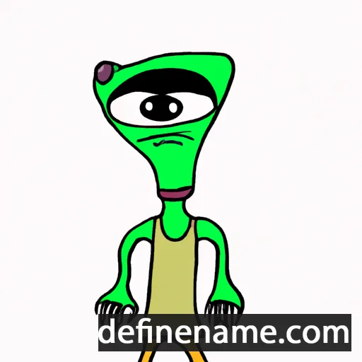 Alienòr cartoon