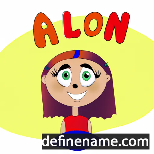 Aliona cartoon