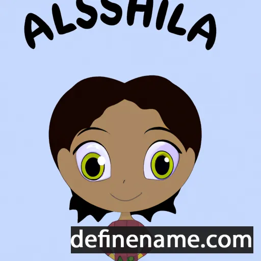 Alishia cartoon