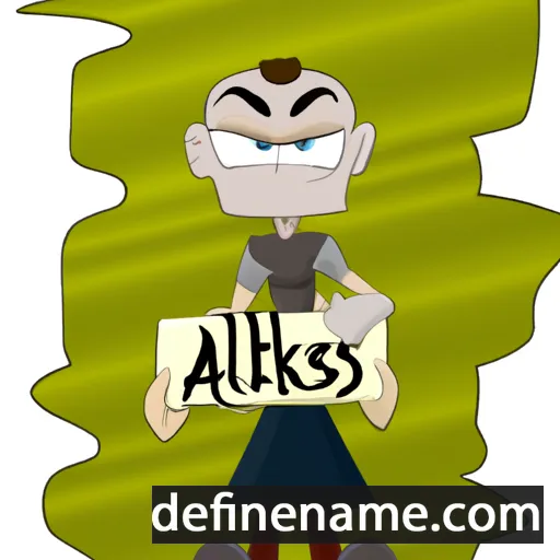 cartoon of the name Alkestis