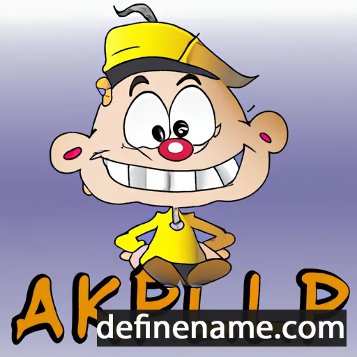 cartoon of the name Alkippe