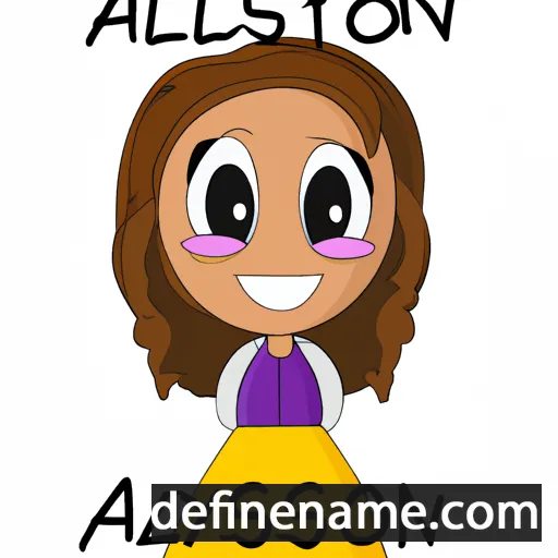 Allyson cartoon