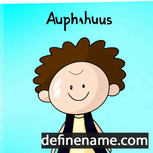 cartoon of the name Alphaeus