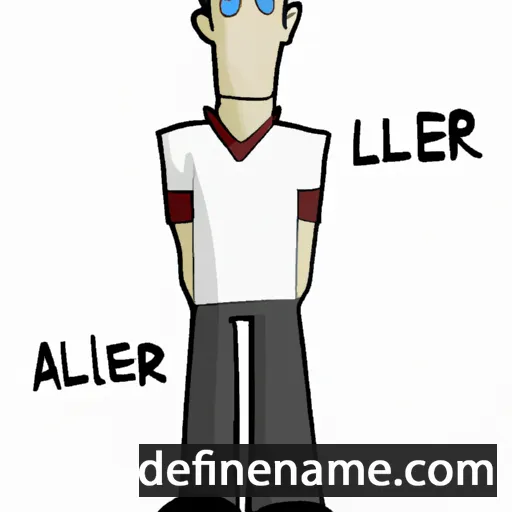 cartoon of the name Alter