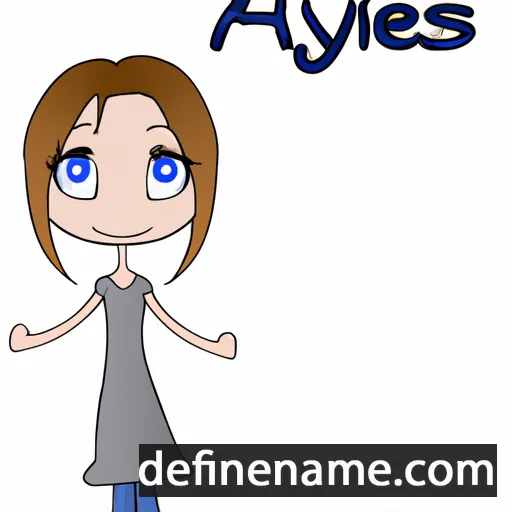 cartoon of the name Alys