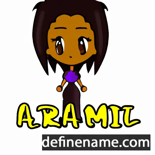 cartoon of the name Amari