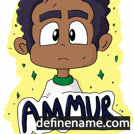 cartoon of the name Amaru