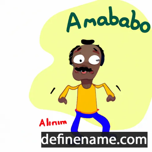 Ambakoum cartoon