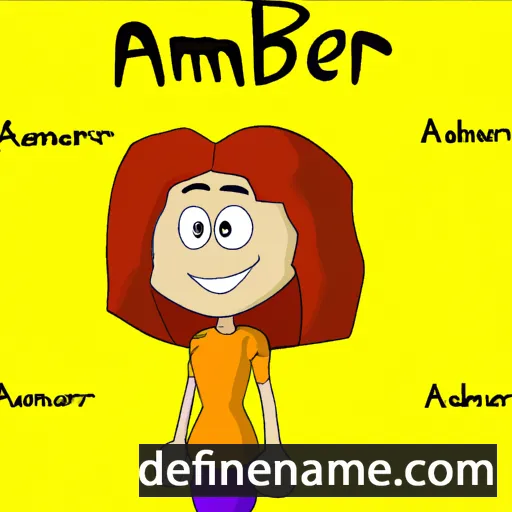 Amber cartoon