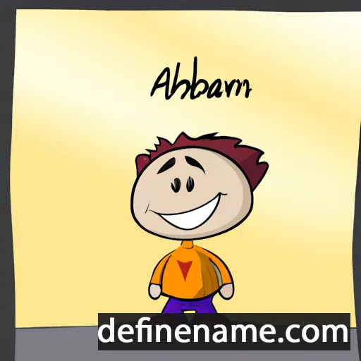 Ambram cartoon