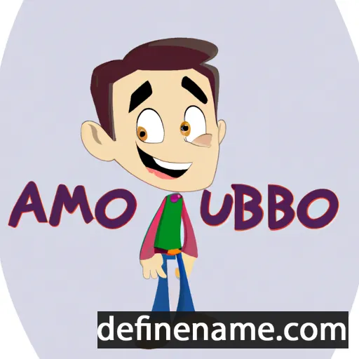 cartoon of the name Ambrósio