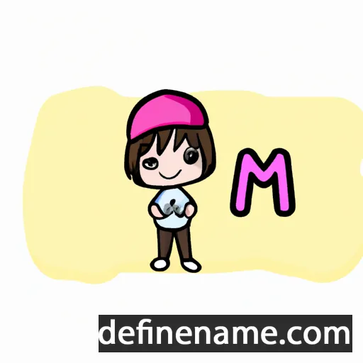 cartoon of the name Ami