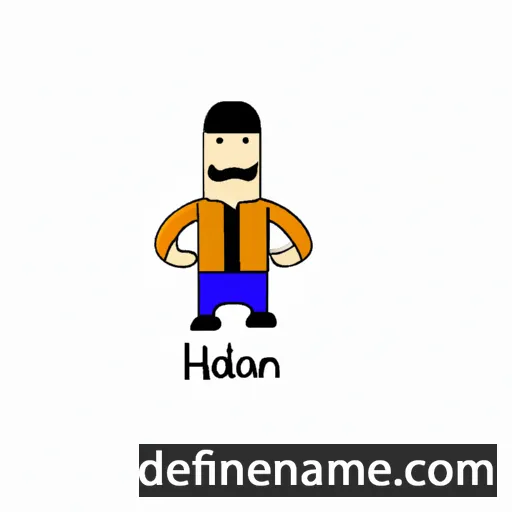 Halfdan cartoon