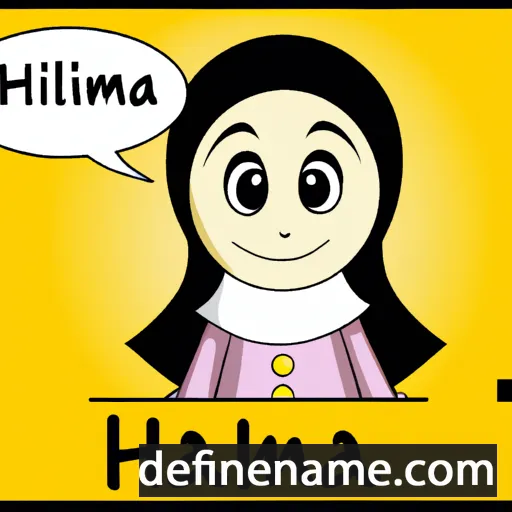 Halima cartoon