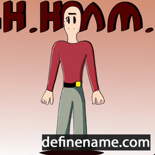 cartoon of the name Haman