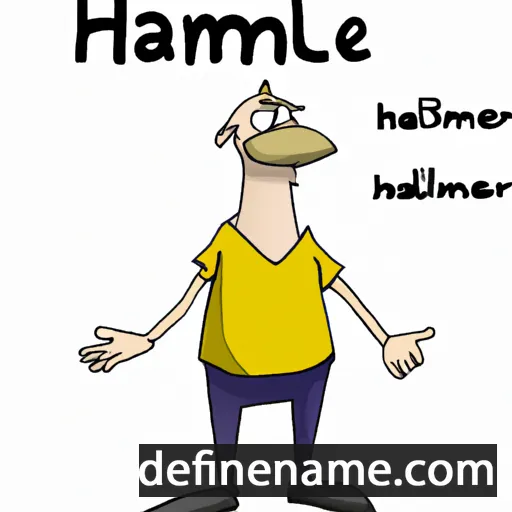 cartoon of the name Hamlet