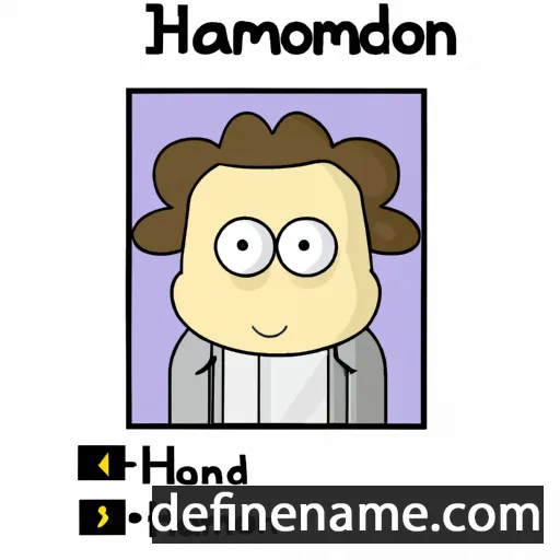 cartoon of the name Hammond