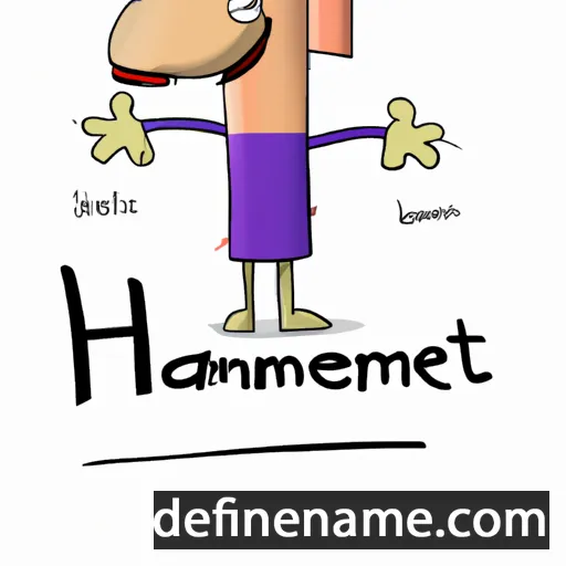 cartoon of the name Hamnet