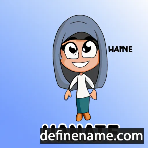 Hanife cartoon