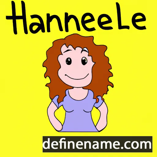 Hannele cartoon