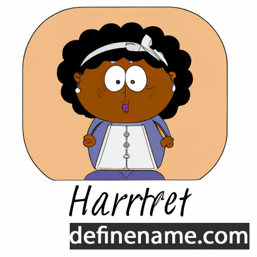 cartoon of the name Harrietta