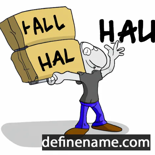 Haul cartoon