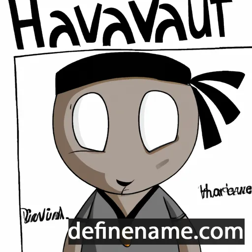 cartoon of the name Haurvatat