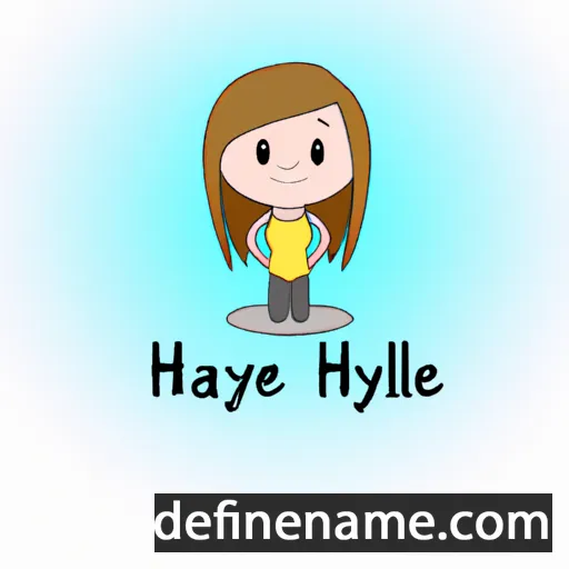 Haylee cartoon