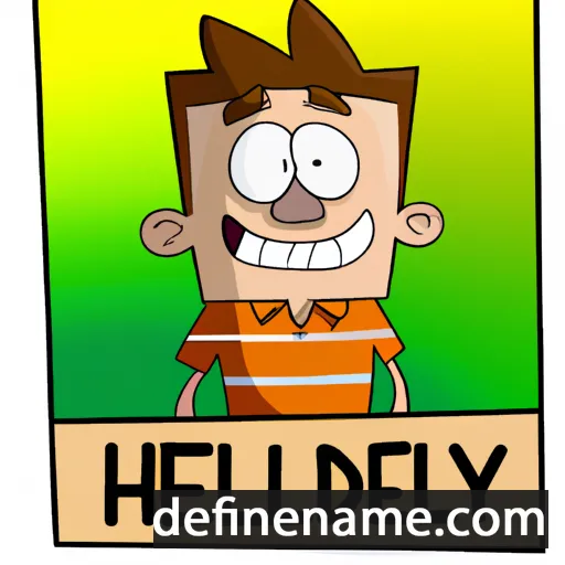 cartoon of the name Hedley