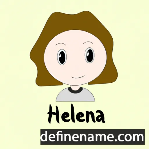 Heléna cartoon