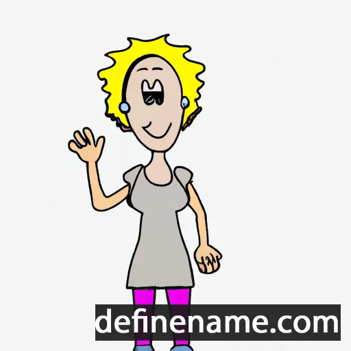 cartoon of the name Helle