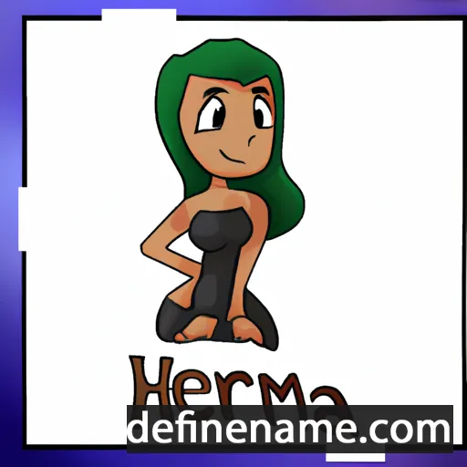 cartoon of the name Hemera