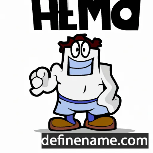 cartoon of the name Hemi