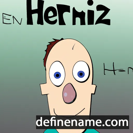 cartoon of the name Henri