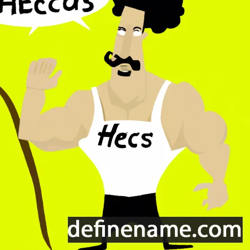 Heracles cartoon