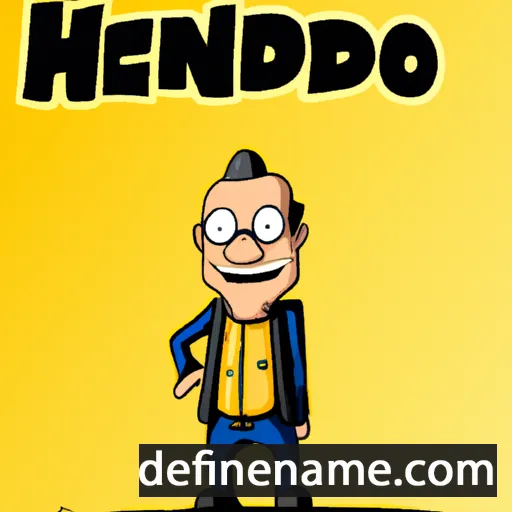 cartoon of the name Hermenegildo