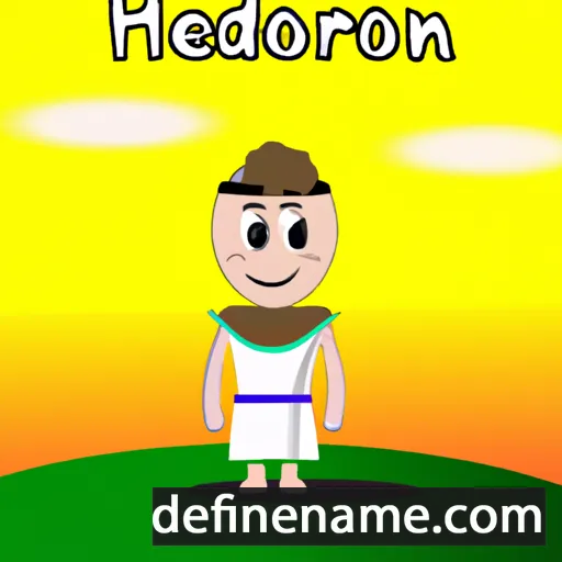 cartoon of the name Herodion