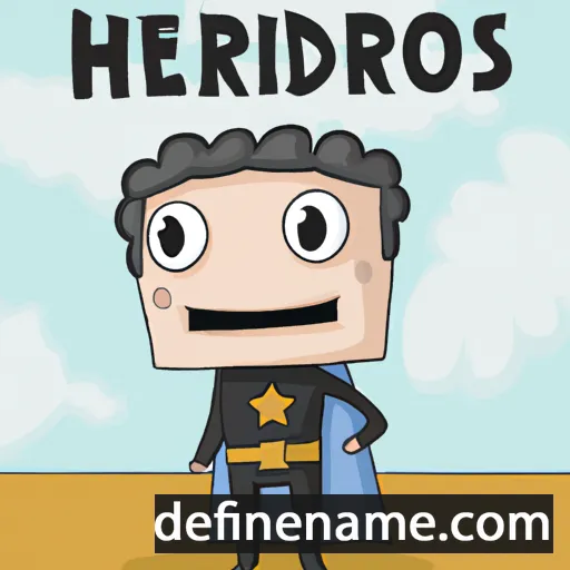 cartoon of the name Heroidias