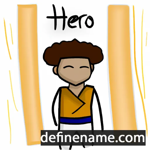 cartoon of the name Heru