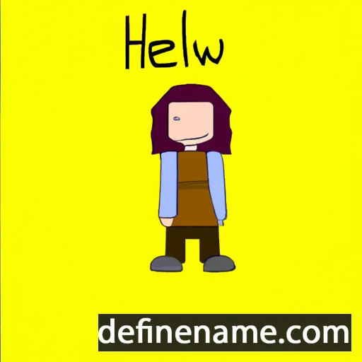 Heulwen cartoon